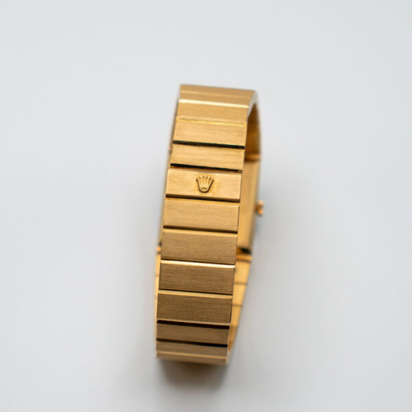 ROLEX QUEEN MIDAS REF. 4314 YELLOW GOLD 18K LAPIS-DIAMOND SET DIAL - Image 7