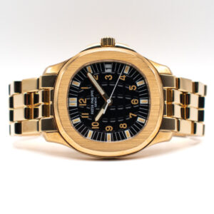 *RARE* PATEK PHILIPPE AQUANAUT REF. 5065/1J YELLOW GOLD FULL SET