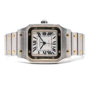 CARTIER SANTOS GALBEE REF. 2823 AUTOMATIC STEEL/GOLD FULL SET