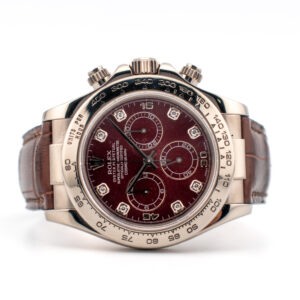 ROLEX DAYTONA WHITE GOLD REF. 116519 GROSSULAR RUBELLITE DIAL