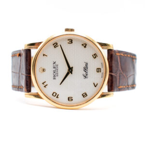 ROLEX CELLINI MOP DIAL REF. 5116/8 YELLOW GOLD