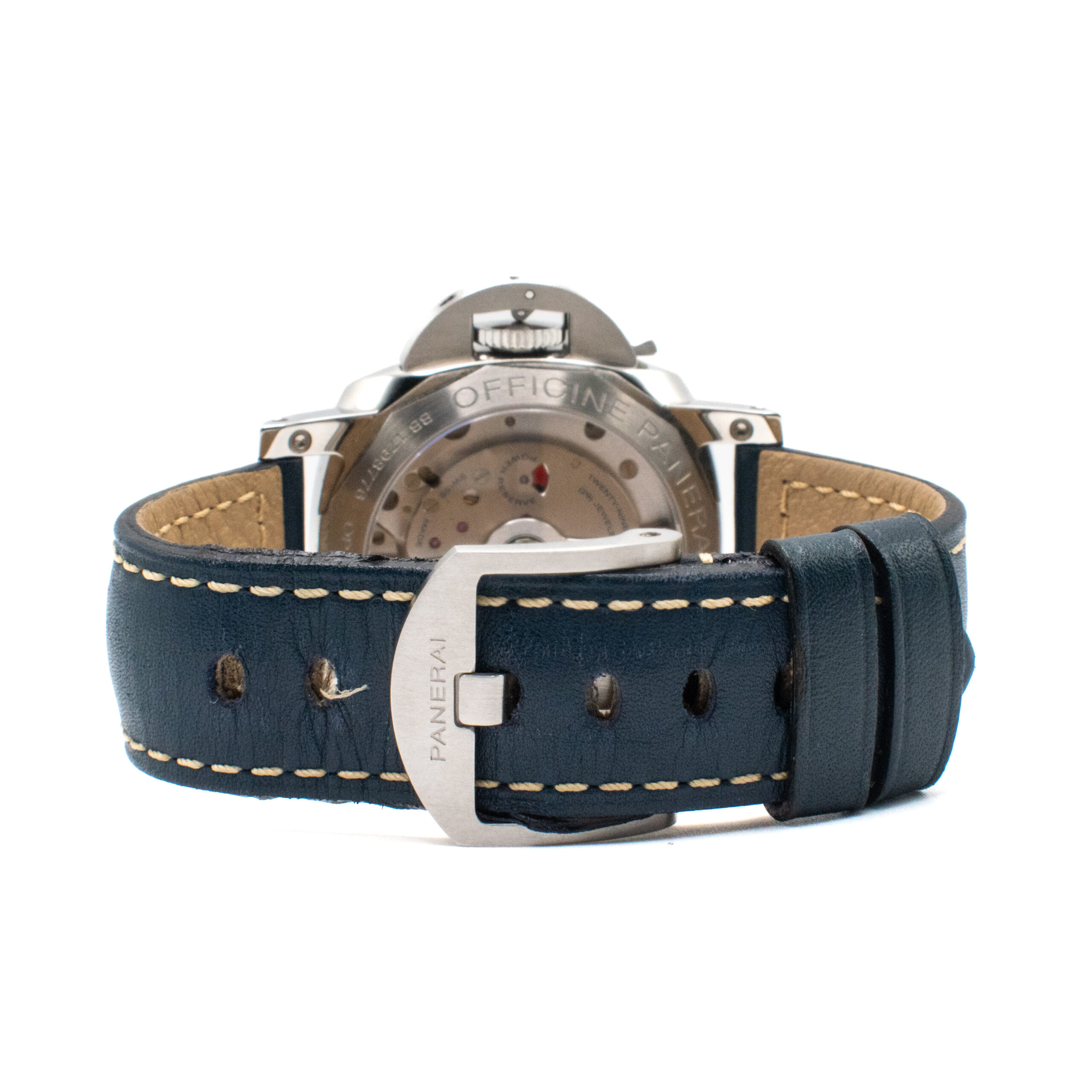 PANERAI LUMINOR GMT REF. PAM00688 BLUE BOUTIQUE FULL SET LIMITED EDITION - Image 5