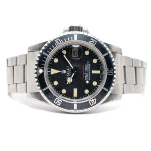 ROLEX SUBMARINER DATE REF. 1680 SINGLE RED MK5 FULL SET