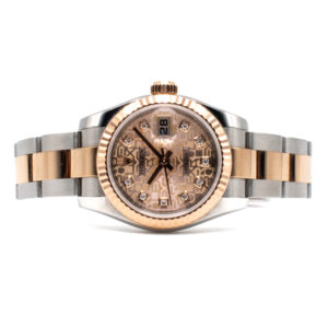 ROLEX LADY-DATEJUST 26 REF. 179171 STEEL/ROSE GOLD COMPUTER DIAL FULL SET
