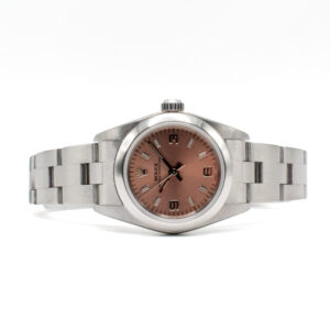 ROLEX OYSTER PERPETUAL 24 REF. 76080 SALMON OYSTER FULL SET