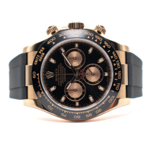 ROLEX DAYTONA ROSE GOLD REF. 116515LN BLACK DIAL FULL SET