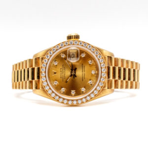 ROLEX LADY-DATEJUST 26 REF. 69138 YELLOW GOLD 18K