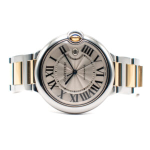 CARTIER BALLON BLEU 42MM REF. W2BB0022 STEEL/GOLD FULL SET