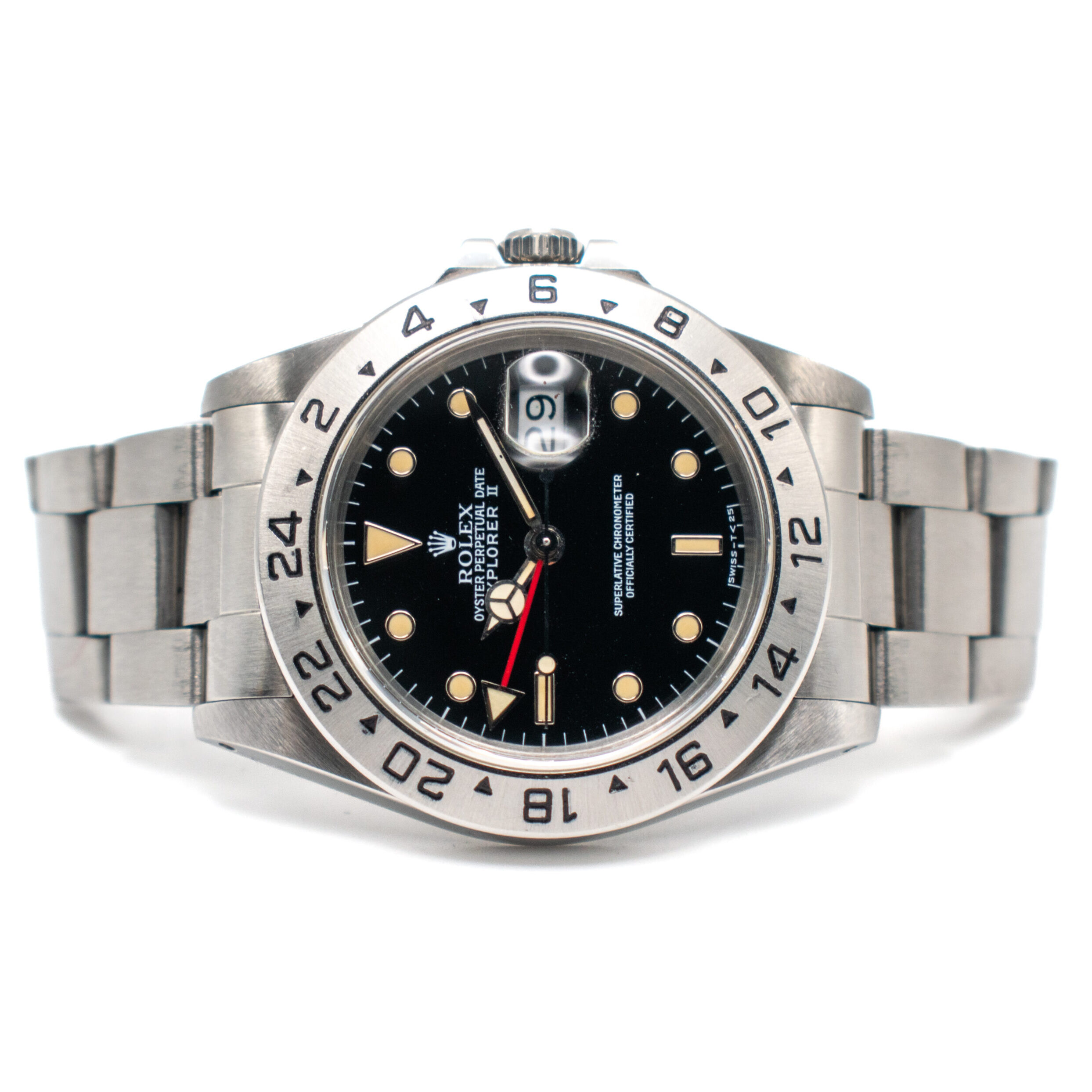 ROLEX EXPLORER II REF. 16570 BLACK "CHICCHI DI MAIS"