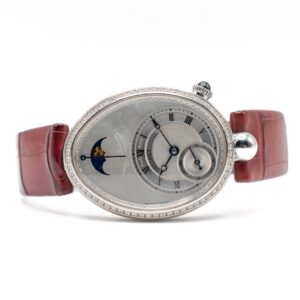 BREGUET REINE DE NAPLES PHASE DE LUNE REF. 8908BB WHITE GOLD FULL SET