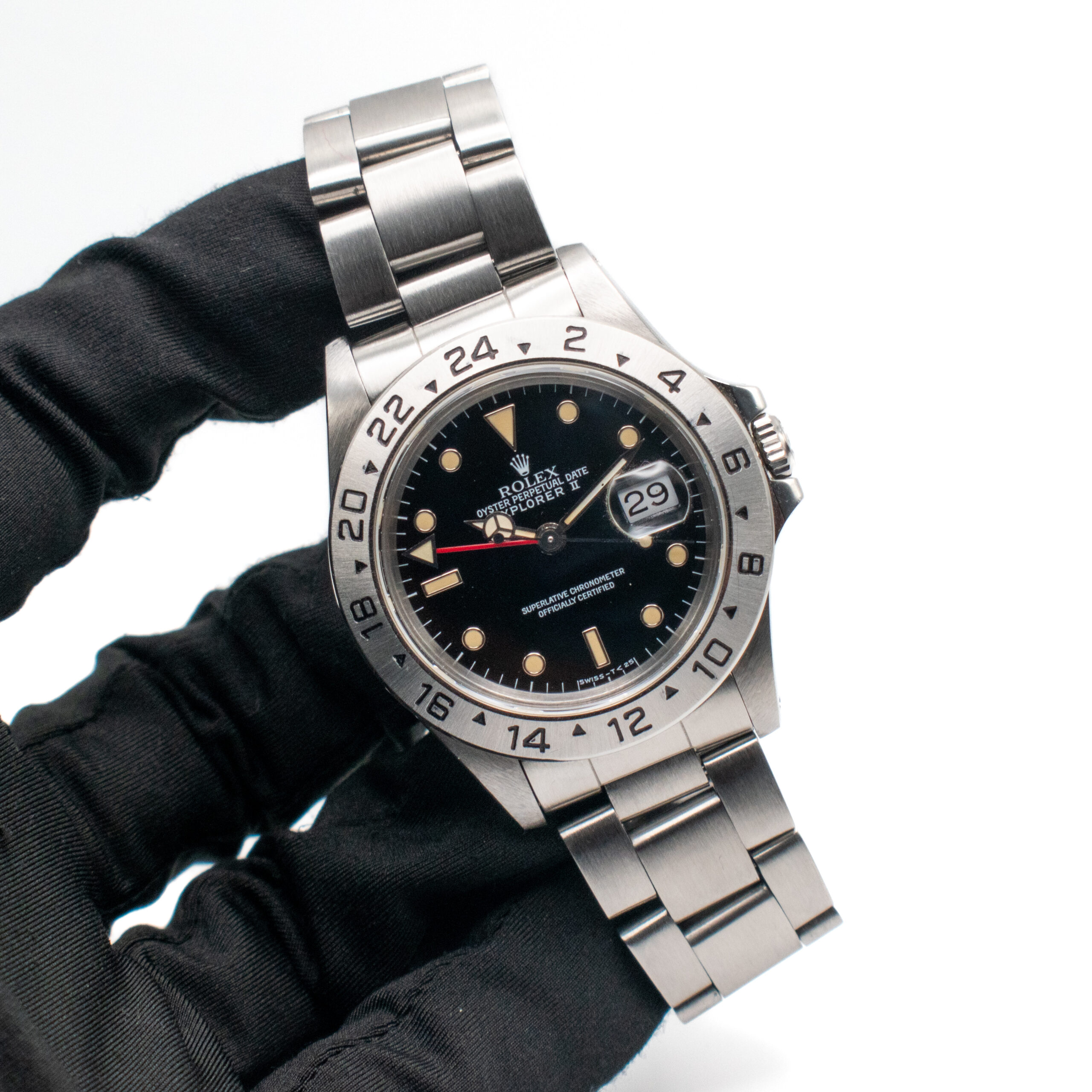 ROLEX EXPLORER II REF. 16570 BLACK "CHICCHI DI MAIS" - Image 2