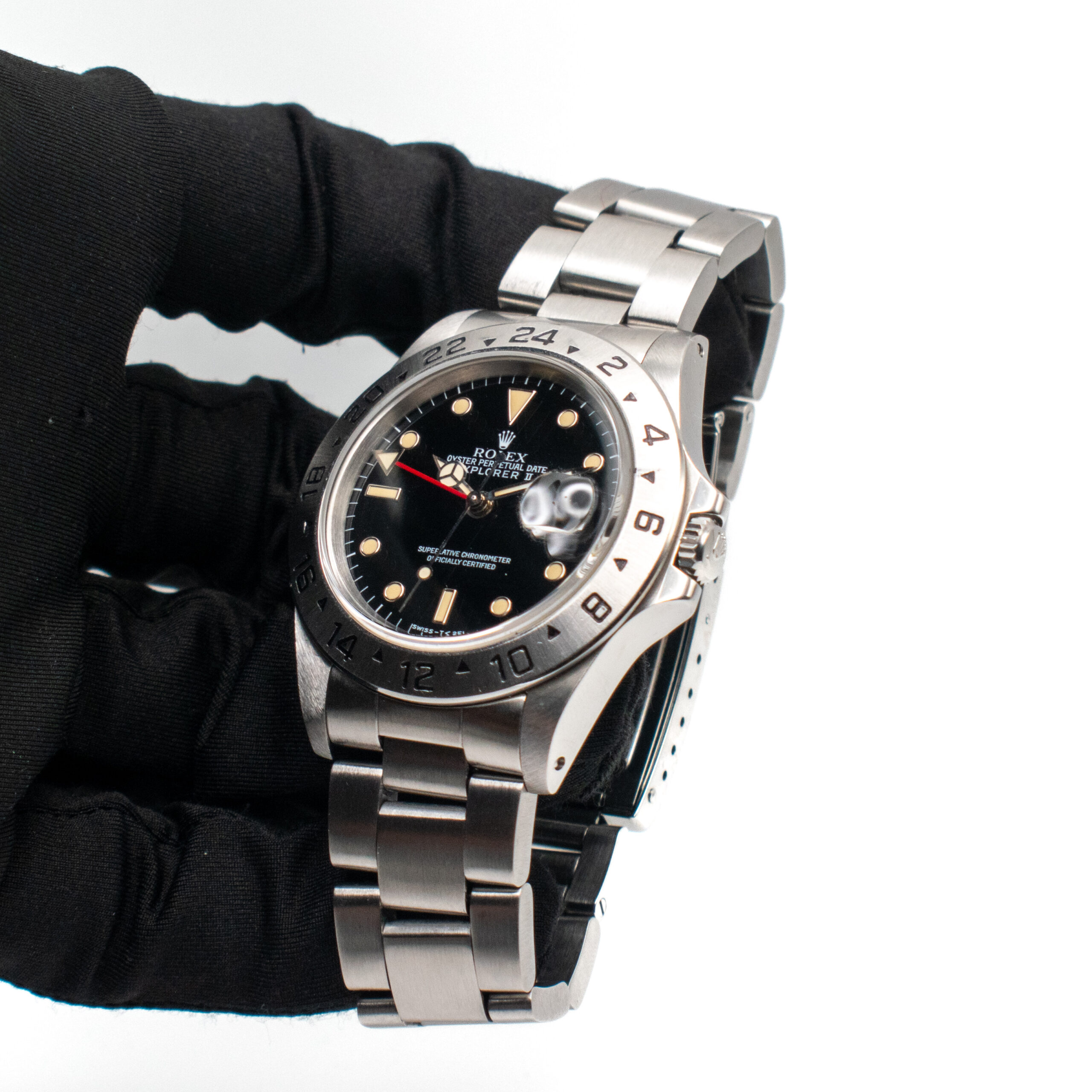 ROLEX EXPLORER II REF. 16570 BLACK "CHICCHI DI MAIS" - Image 4