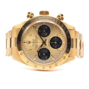 (VINTAGE) ROLEX DAYTONA REF. 6265 YELLOW GOLD 18K FULL SET