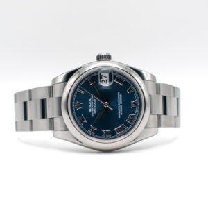ROLEX DATEJUST 31 REF. 178240 OYSTER BLUE DIAL FULL SET