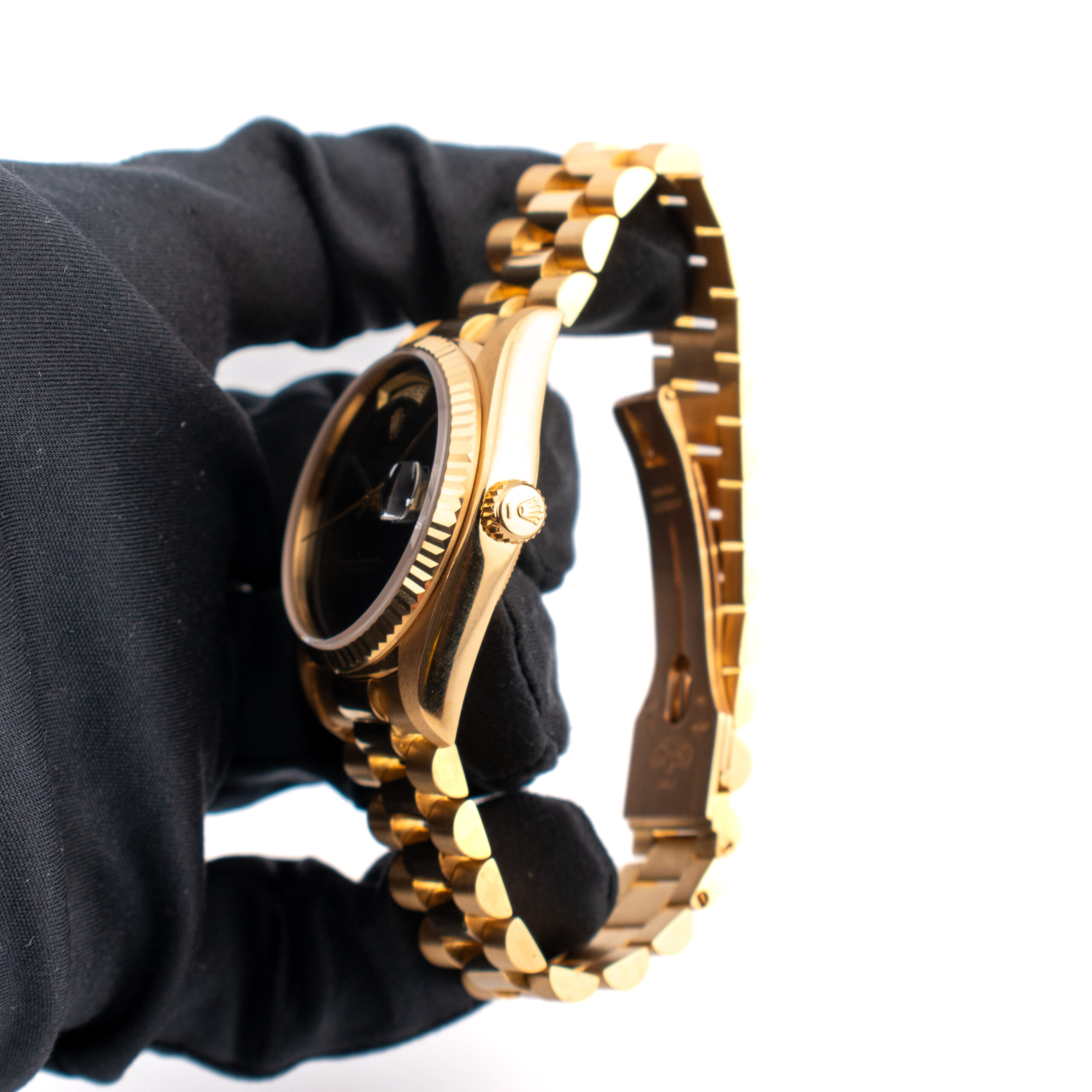 ROLEX DAY-DATE 36 REF. 18038 ONYX DIAL YELLOW GOLD FULL SET - Image 5