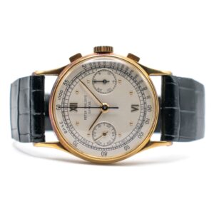 PATEK PHILIPPE CHRONOGRAPH REF. 130 YELLOW GOLD 18K ARCHIVE PAPER