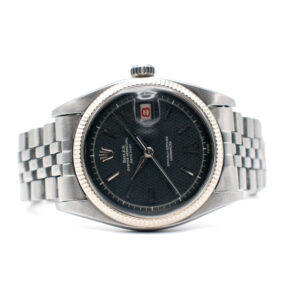 ROLEX DATEJUST 36 REF. 6305 HONEYCOMB BLACK DIAL