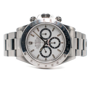 ROLEX DAYTONA ZENITH REF. 16520 WHITE DIAL FULL SET