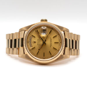 ROLEX DAY-DATE 36 REF. 18038 PRESIDENT YELLOW GOLD 18K