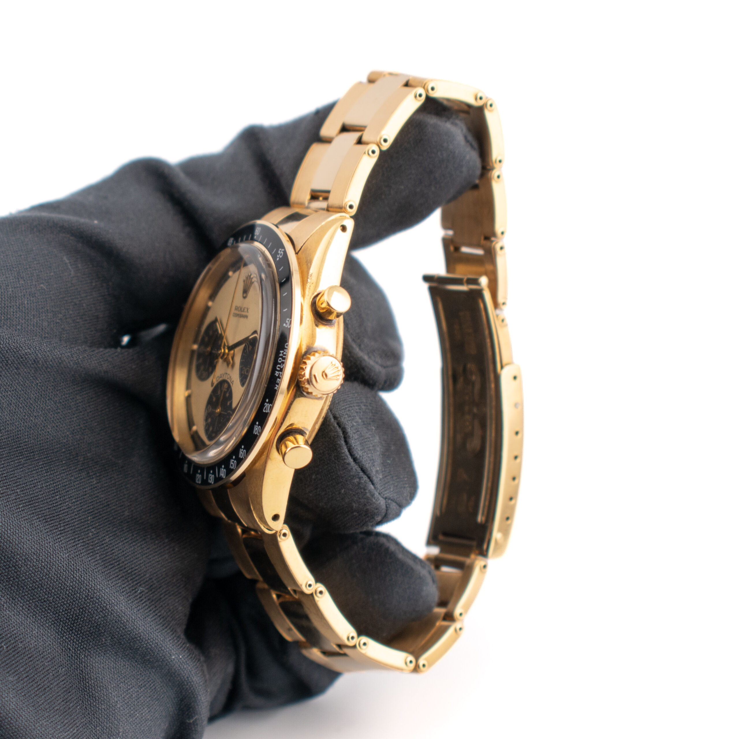 (VINTAGE) ULTRA RARE ROLEX DAYTONA PAUL NEWMAN REF. 6241 YELLOW GOLD 18K FULL SET - Image 5