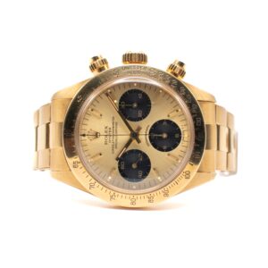 (VINTAGE) ROLEX DAYTONA REF. 6265 YELLOW GOLD FULL SET